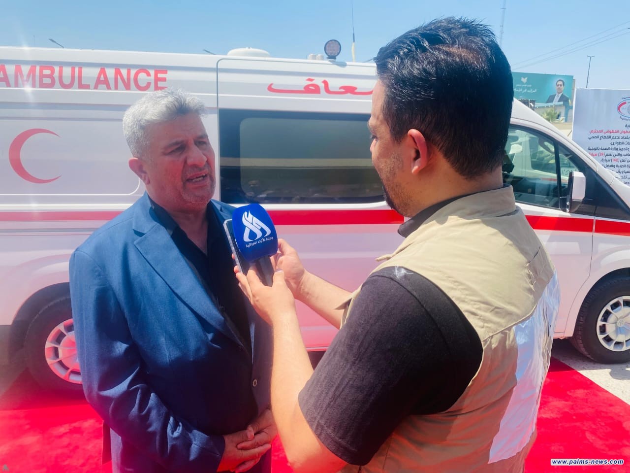 الصحة: 1400 استجابة يومياً ضمن منظومة 911 بعموم العراق